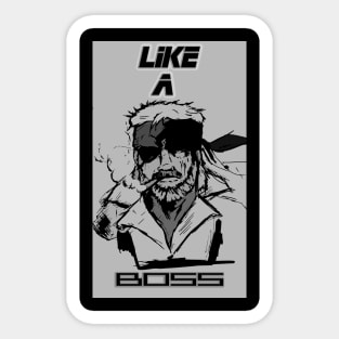 Big Boss Sticker